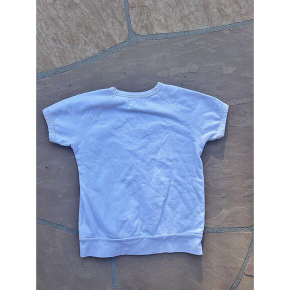 PEEK Girls Heart Short Sleeve Sweatshirt Pullover Crew Neck Top Size 12 - Picture 3 of 3